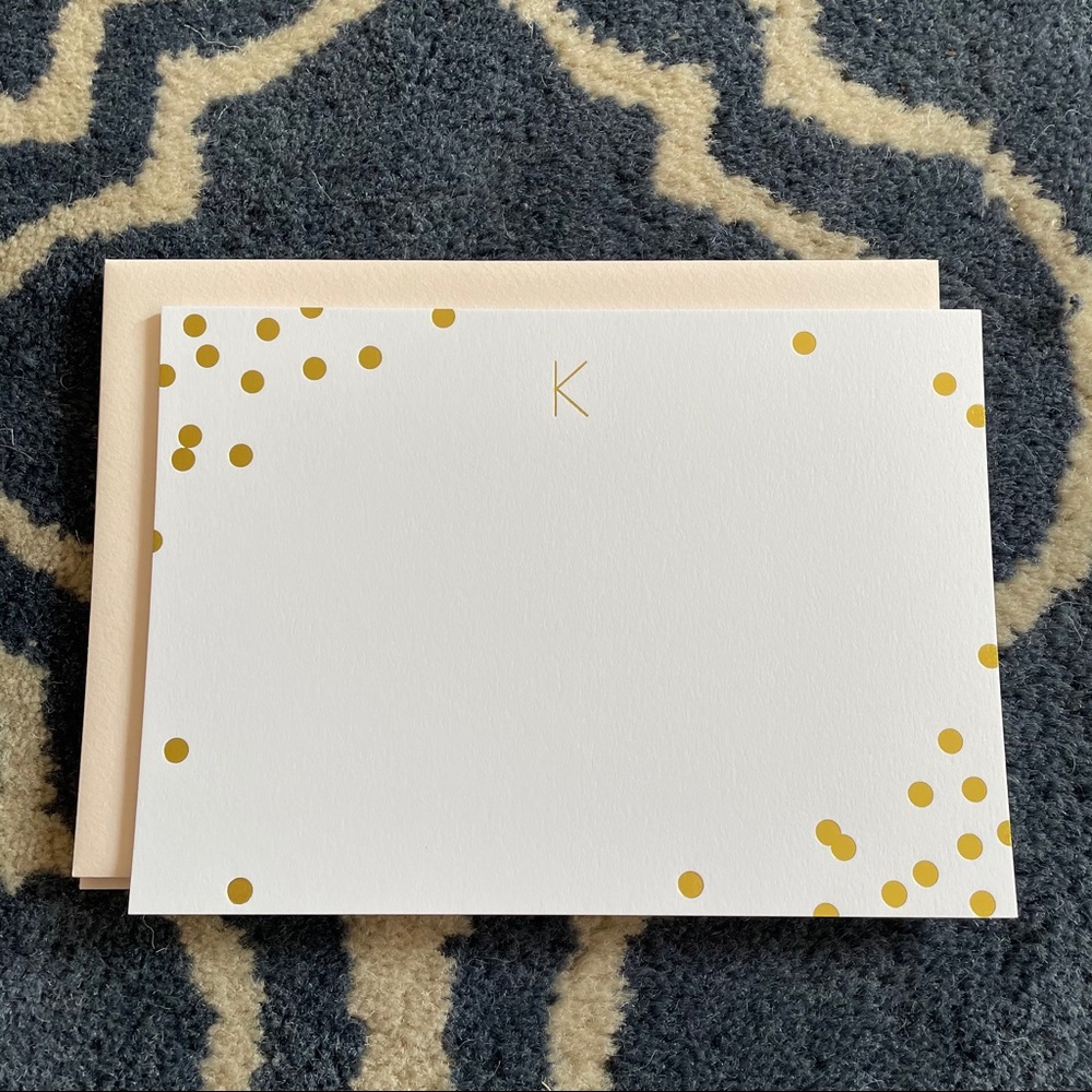 NWOT Sugar Paper K Notecards Set